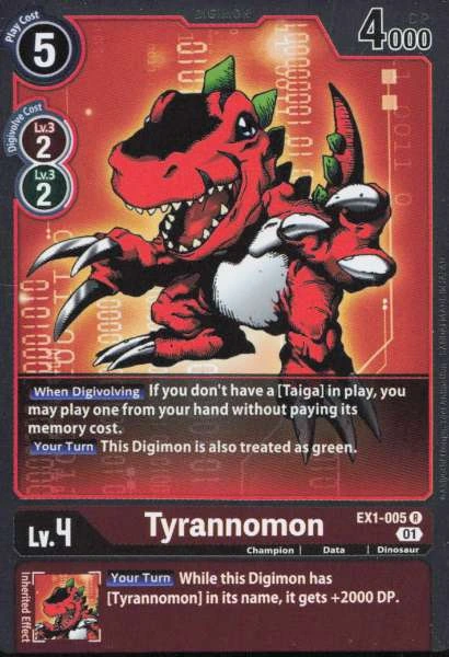 Tyrannomon - Classic Collection #EX1-005