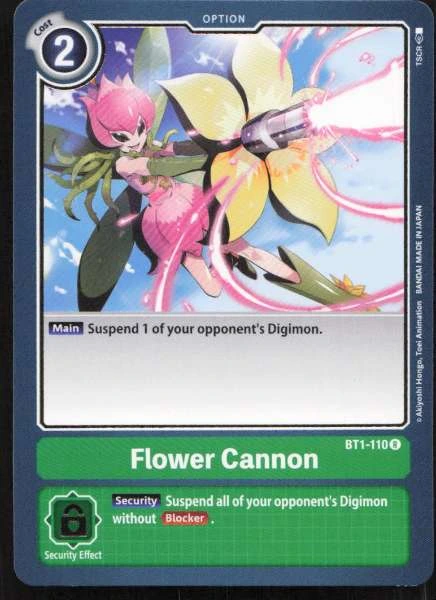 Flower Cannon - Release Special Booster 1.0 #BT1-110
