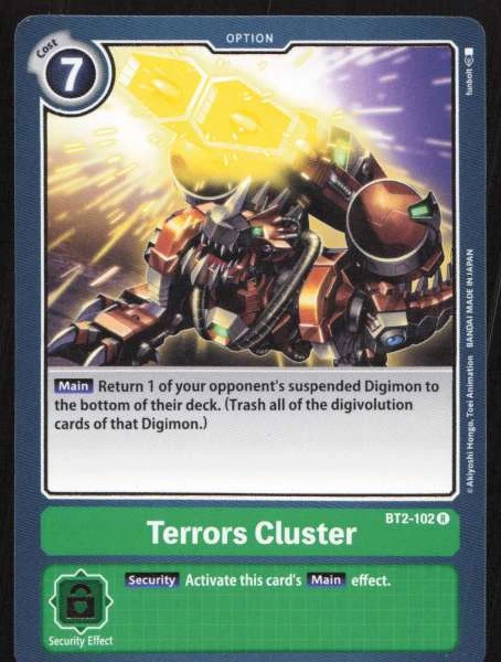 Terrors Cluster - Release Special Booster 1.0 #BT2-102