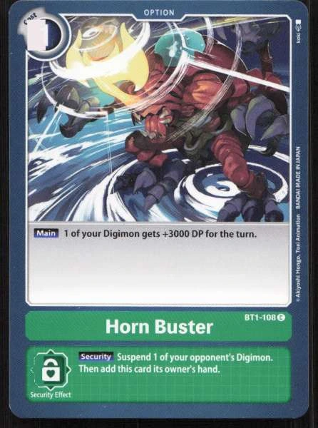 Horn Buster - Release Special Booster 1.0 #BT1-108