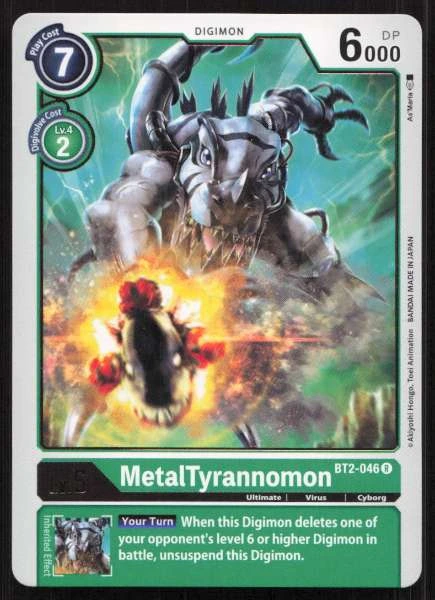 MetalTyrannomon - Release Special Booster #BT2-046
