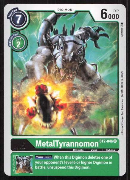 MetalTyrannomon - Release Special Booster #BT2-046