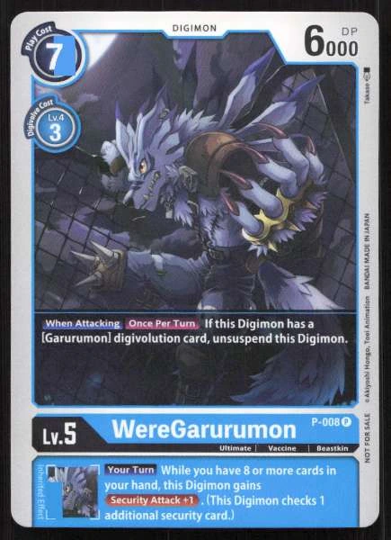 WereGarurumon - Promo #P-008