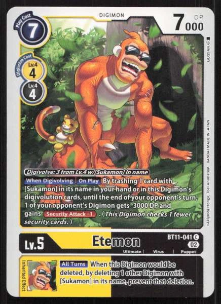 Etemon - Dimensional Phase #BT11-041