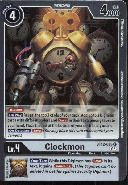 Clockmon - Across Time #BT12-086