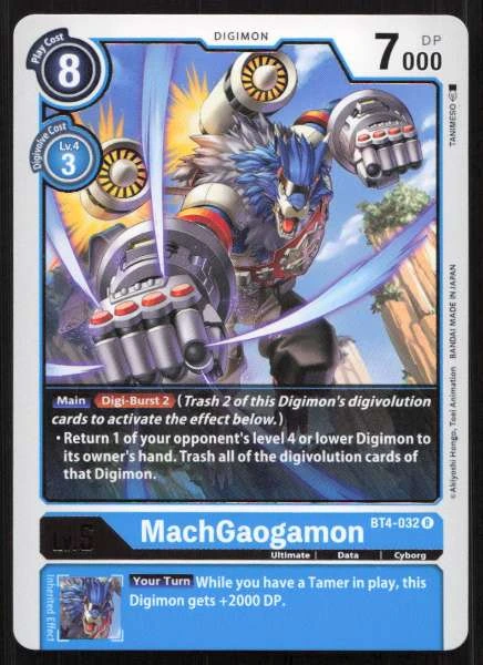 MachGaogamon - Multiple Sets #BT4-032