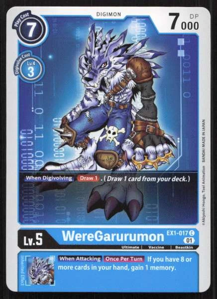 WereGarurumon - Classic Collection #EX1-017