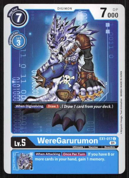 WereGarurumon - Classic Collection #EX1-017