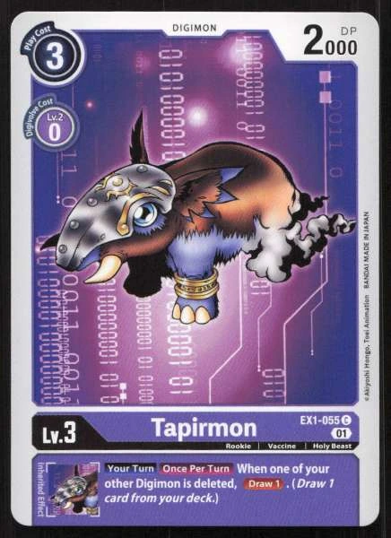 Tapirmon - Classic Collection #EX1-055