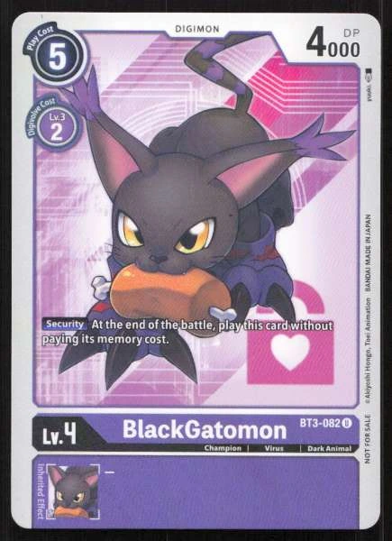 BlackGatomon - Dual Revolution #BT3-082