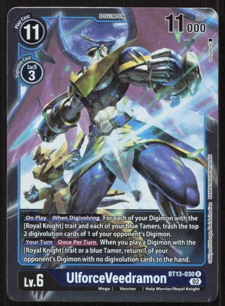 UlforceVeedramon - Versus Royal Knights #BT13-030