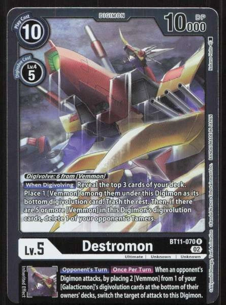 Destromon - Dimensional Phase #BT11-070