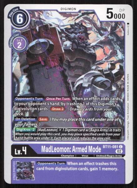 MadLeomon: Armed Mode - Dimensional Phase #BT11-081