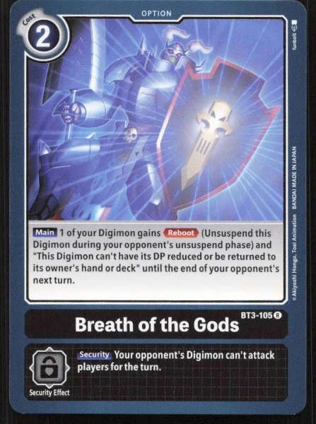 Breath of the Gods - Release Special Booster #BT3-105