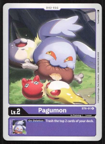 Pagumon - Starter Deck 06: Venomous Violet #ST6-01