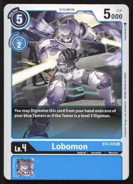 Lobomon - Resurgence Booster #BT4-025