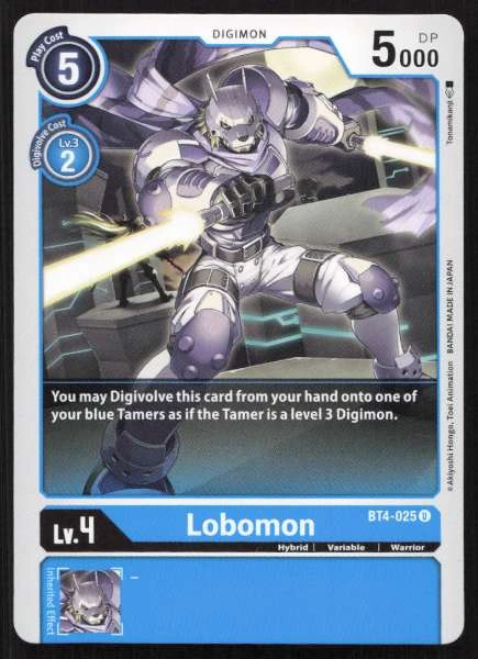 Lobomon - Resurgence Booster #BT4-025