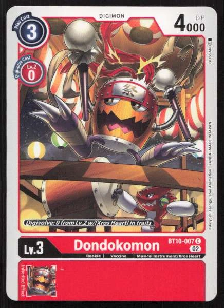 Dondokomon - Xros Encounter #BT10-007
