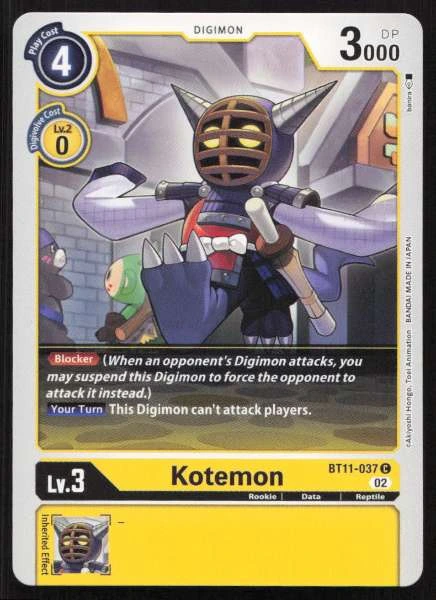 Kotemon - Dimensional Phase #BT11-037