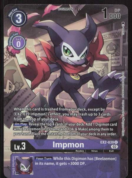 Impmon - Digital Hazard #EX2-039