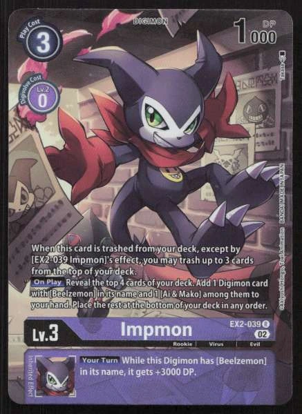 Impmon - Digital Hazard #EX2-039