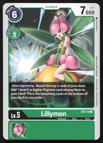 Lillymon - Giga Green #ST4-10