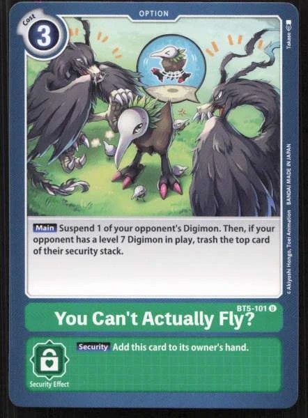 You Can't Actually Fly? - Battle of Omni #BT5-101