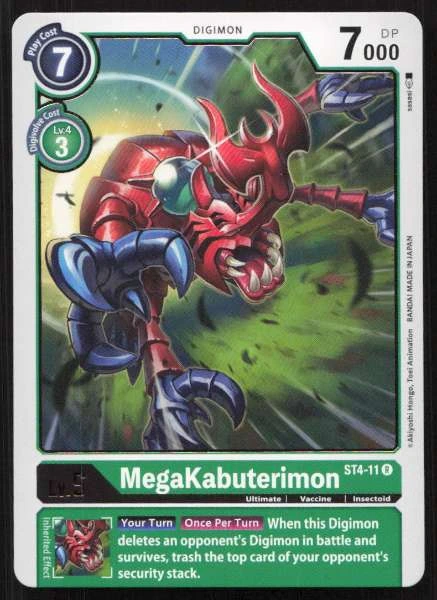 MegaKabuterimon - Giga Green #ST4-11