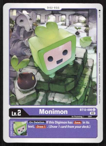 Monimon - Across Time, Xros Encounter #BT12-006