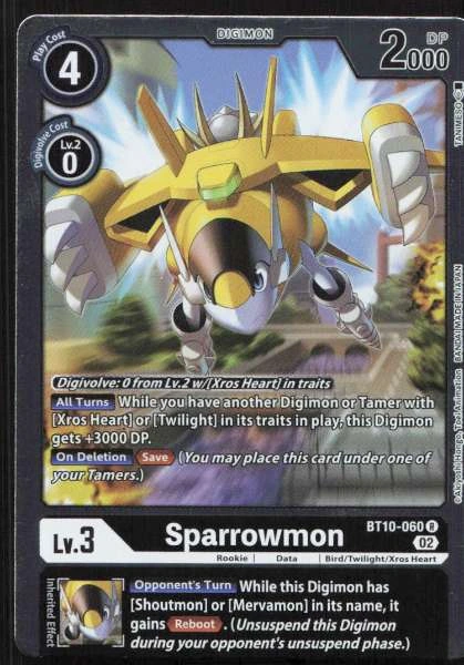 Sparrowmon - Xros Encounter #BT10-060
