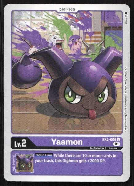 Yaamon - Digital Hazard, Digimon Liberator #EX2-006