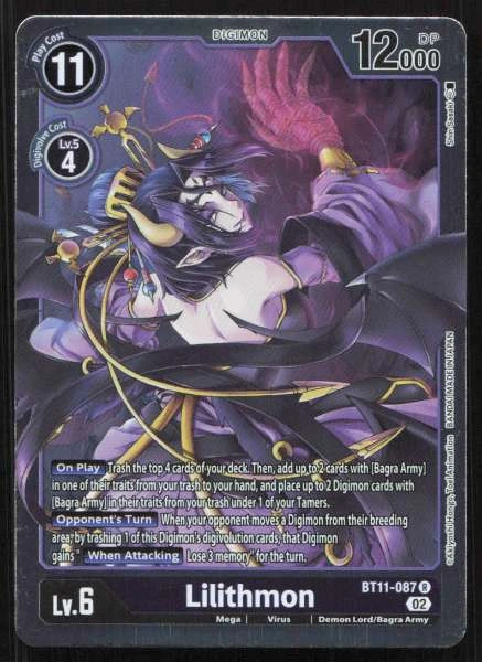 Lilithmon - Multiple Sets #BT11-087