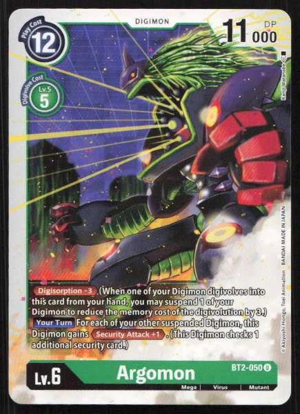 Argomon - Release Special Booster 1.0 #BT2-050