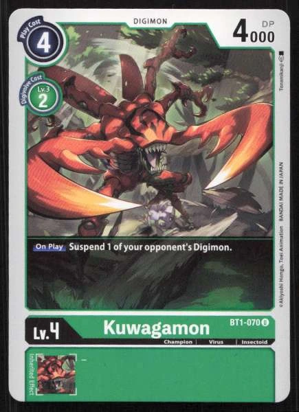 Kuwagamon - Release Special Booster 1.0 #BT1-070