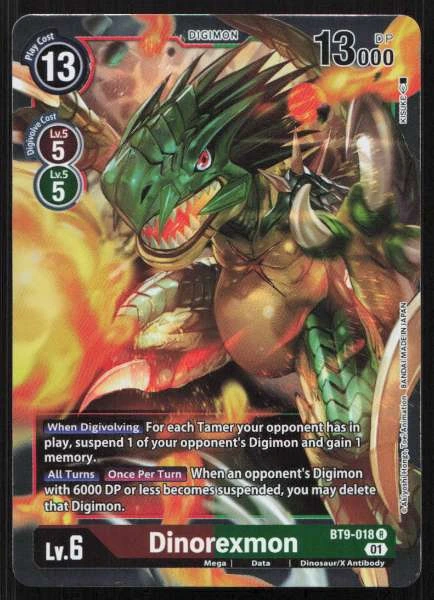 Dinorexmon - X Record #BT9-018