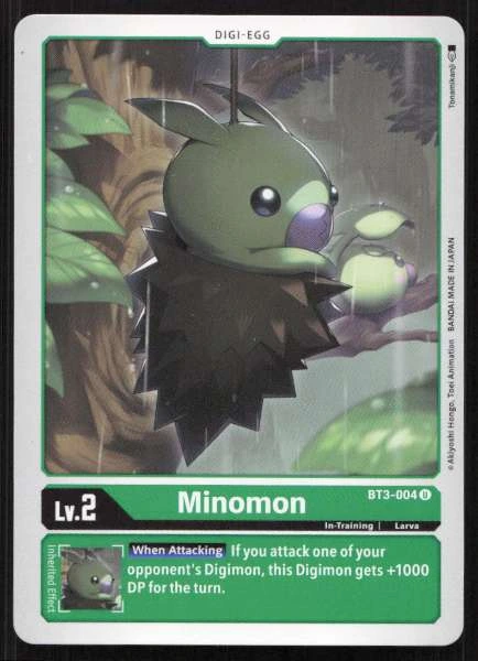 Minomon - Release Special Booster 1.0 / Beginning Observer #BT3-004
