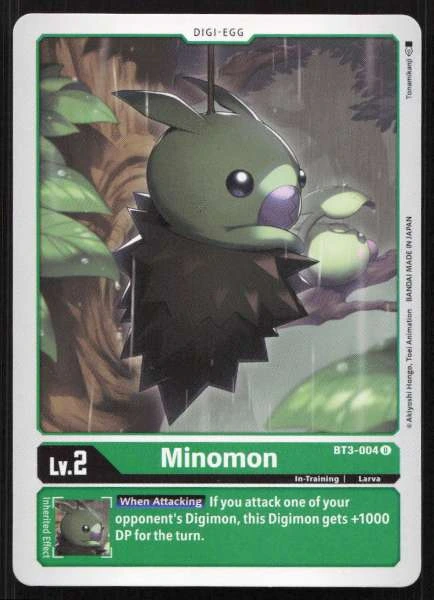 Minomon - Release Special Booster 1.0 / Beginning Observer #BT3-004