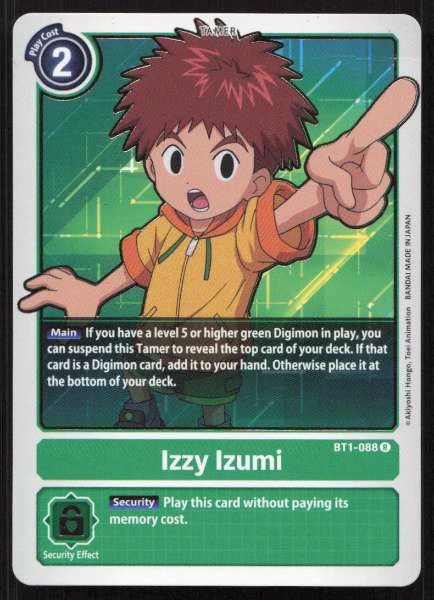 Izzy Izumi - Release Special Booster 1.0 #BT1-088