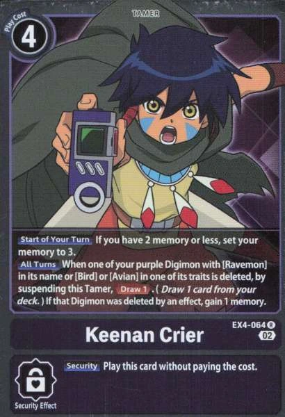 Keenan Crier - Alternative Being #EX4-064