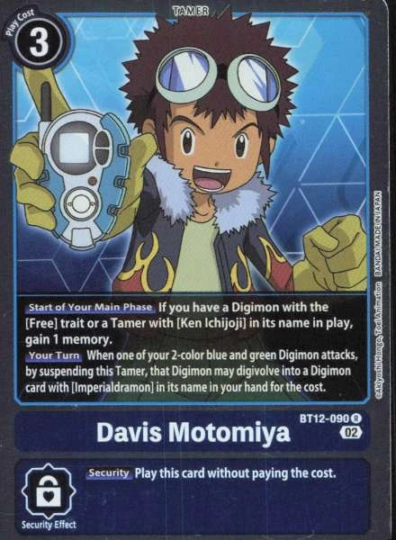 Davis Motomiya - Across Time #BT12-090