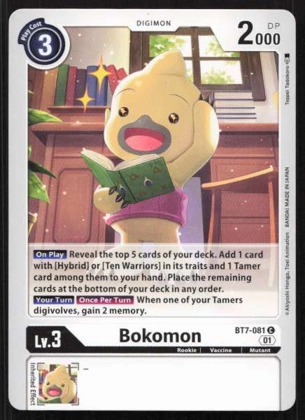 Bokomon - Next Adventure #BT7-081