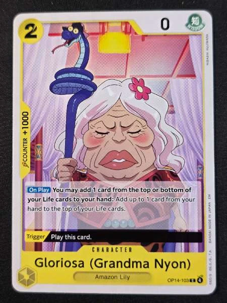 Gloriosa (Grandma Nyon) - The Azure Sea's Seven #OP14-103