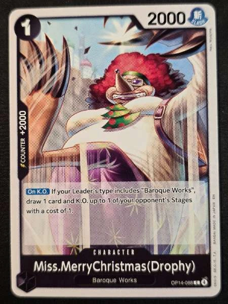 Miss.MerryChristmas(Drophy) - The Azure Sea's Seven #OP14-088