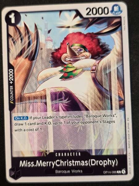 Miss.MerryChristmas(Drophy) - The Azure Sea's Seven #OP14-088