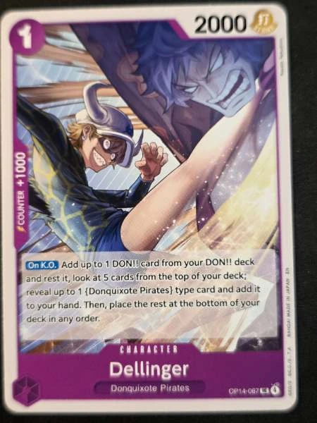 Dellinger - The Azure Sea's Seven #OP14-087