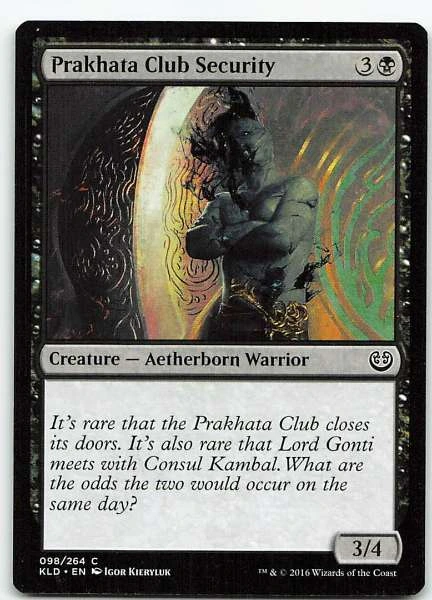 Prakhata Club Security - Kaladesh, Battlebond #098/264