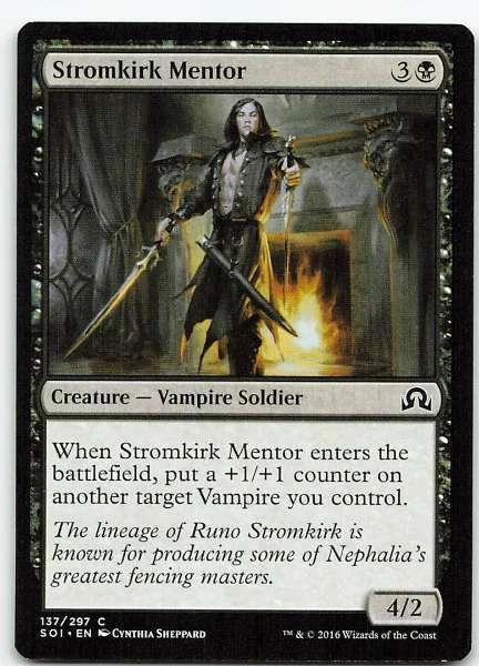 Stromkirk Mentor - Shadows over Innistrad #137/297