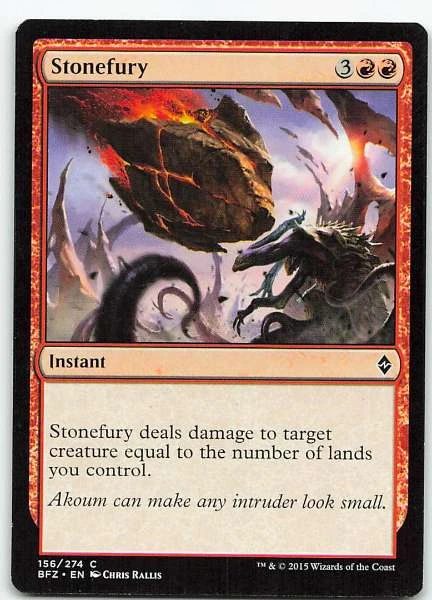 Stonefury - Battle for Zendikar #156/274