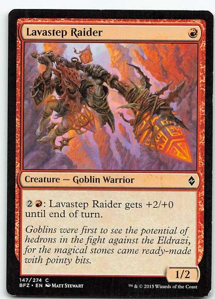 Lavastep Raider - Battle for Zendikar #147/274