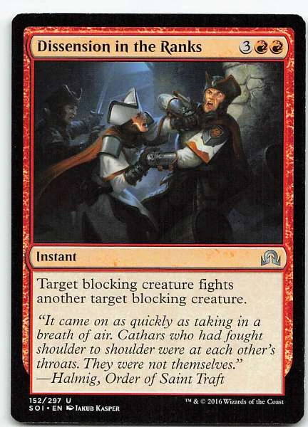 Dissension in the Ranks - Shadows over Innistrad #152/297